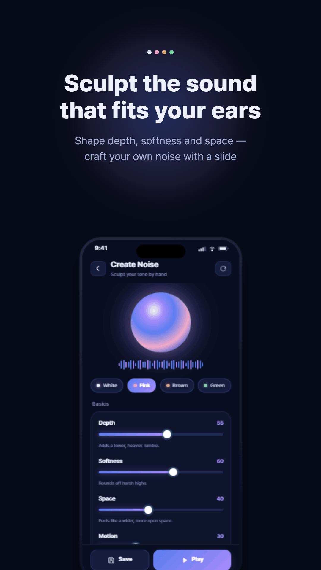 Noisery — sculpt the sound that fits your ears